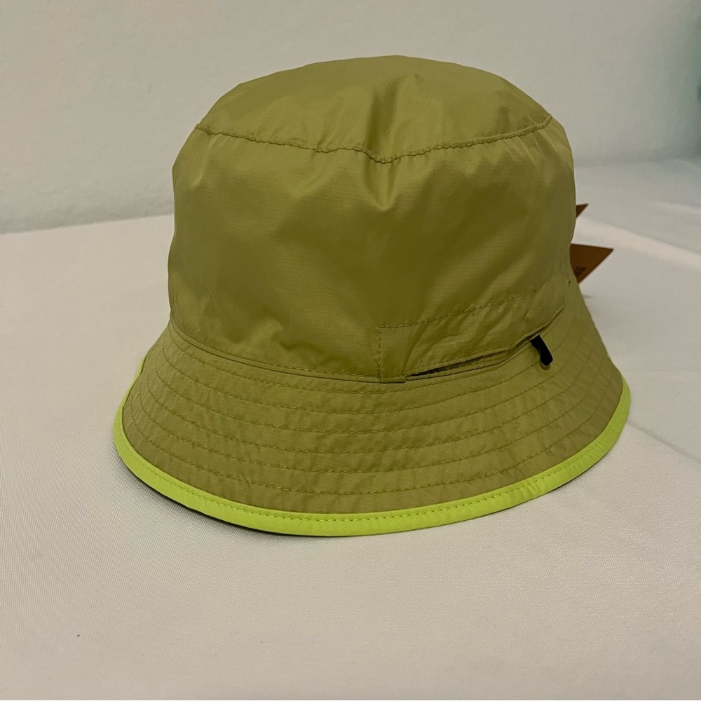 NWT The North Face Unisex Sun Stash Hat Green Bucket Reversible Packable - Picture 9 of 16